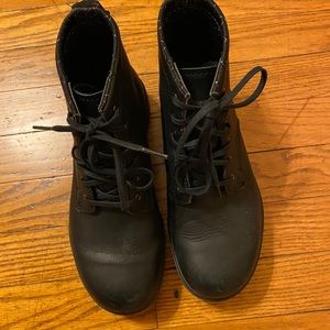 Black Lace-up Blundstone Boots BL1617